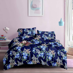 Midnight Blossom Luxe Duvet Set (6-Piece)