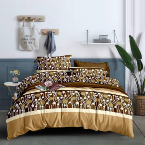 Mocha Gold Signature Duvet Set (6-Piece)