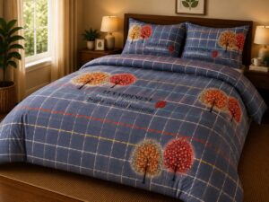Happiness Tree Premium 5-Piece Bedsheet Set