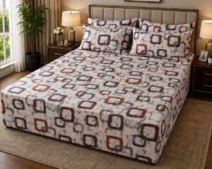 IMG-20260617-WA0040 Modern Mosaic 5-Piece Bedsheet Set