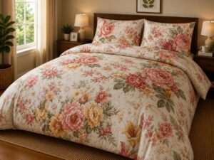 IMG-20260617-WA0060(1) Vintage Blossom Garden 5-Piece Bedsheet Set